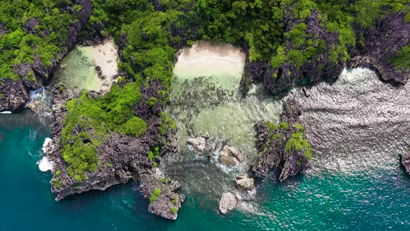 Wild White Sand Beach