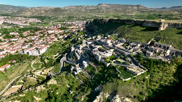 Great hotel in Cappadocia Aerial View 4 K Urgup City