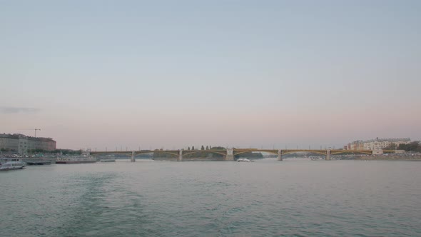 Danube River Margaret Bridge