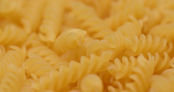 Dry Fusilli pasta