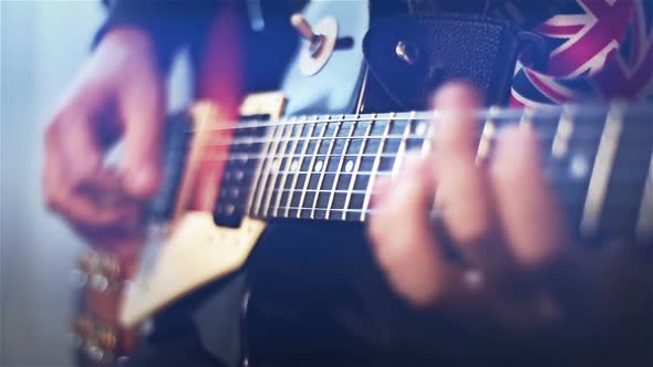 Guitarist Playing