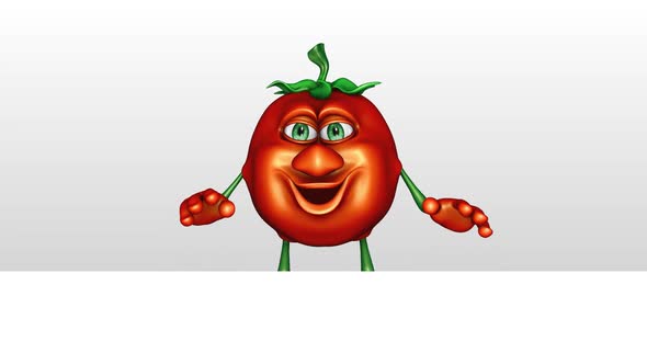 Tomato Promotion Ads  Looped 3D Animation alt