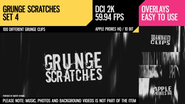 Grunge Scratches (2K Set 4)