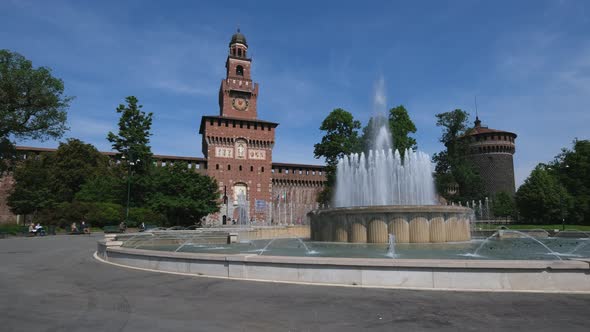 Castello Sforzesco in Milan