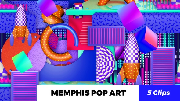 Memphis Pop Art