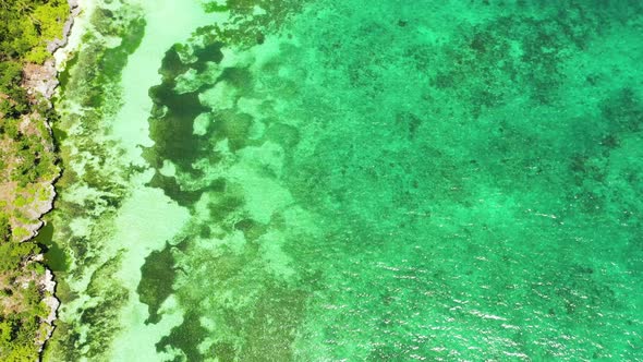 Beautiful Beach and Turquoise Sea. Anda Bohol, Philippines