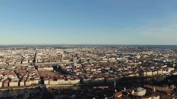 Aerial view of Buildings on France