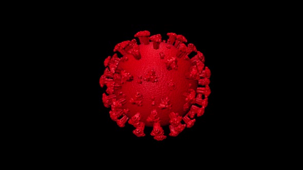 Red Coronavirus Covid19 