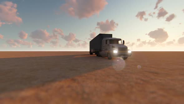 Truck in the Desert