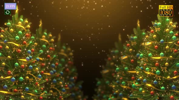 Christmas Tree Animation A8 HD