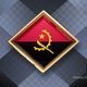 Angola Flag Rotating Badge 4K Looping with Transparent Background - VideoHive Item for Sale