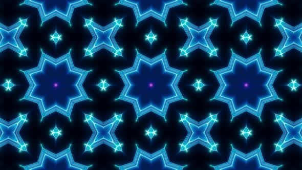 Retro Laser Beam Vj Kaleidoscope Loop 4K 06