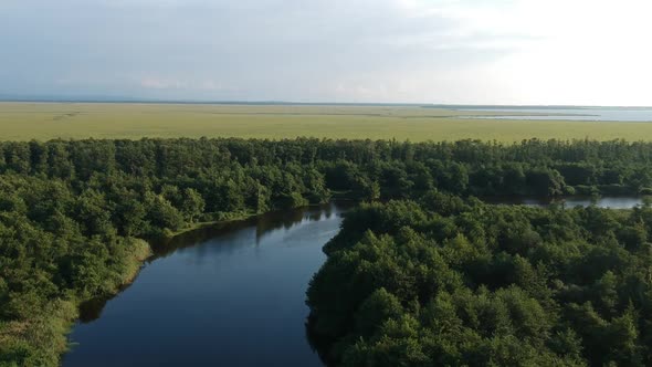 Paliastomi Lake in Georgia