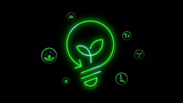 Social Ecology Bulb Background Bulb Icon Alpha Channel Background