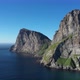 Norwegian rocky coast and mountain ridge - VideoHive Item for Sale