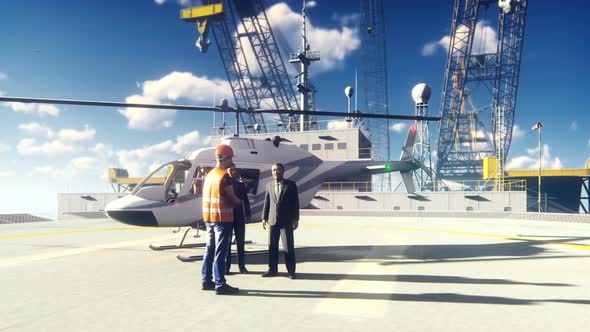 Oil Businessman And Foreman alt