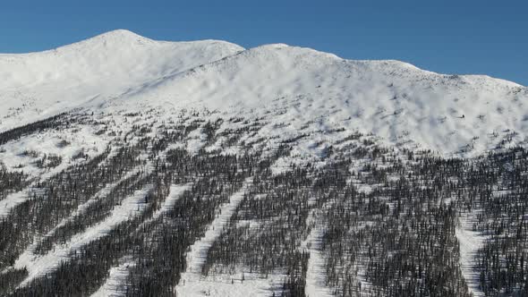 Snowcapped Mountains Against the Sky