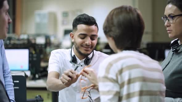 Call Centre Operators on Break