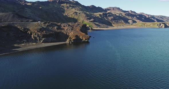 Kleifarvatn Lake in Iceland