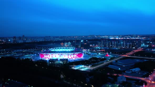 Football Stadium Spartak Moscow Otkritie Arena