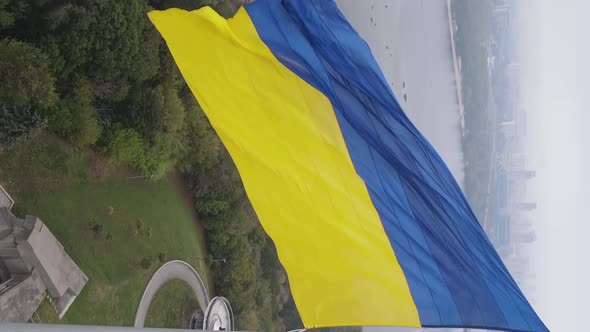 National Flag of Ukraine By Day