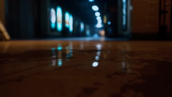 Empty Metro Station During the Coronavirus Covid19 Pandemic alt