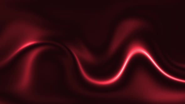Abstract Red Color Fabric Liquid Background