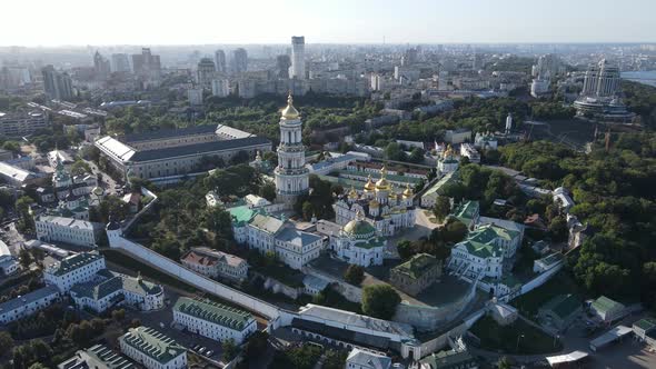 Kyiv  Aerial View of the Capital of Ukraine