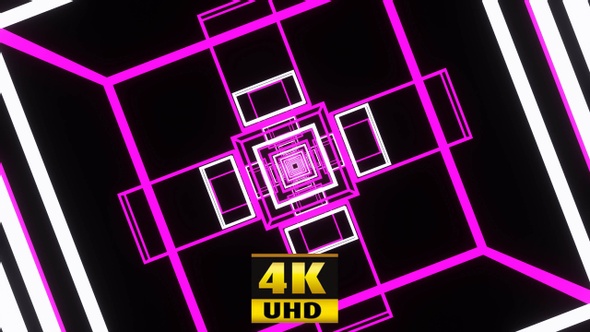 Jumping Cubes Abstract 4K