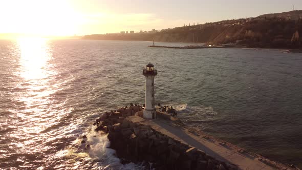 Lighthouse on the Black Sea