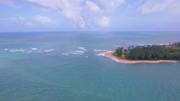 Aerial view high voltage steel power pylons Transmission tower supporting high voltage power line