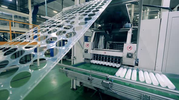 Machinery Complex Is Producing Plastic Dishware