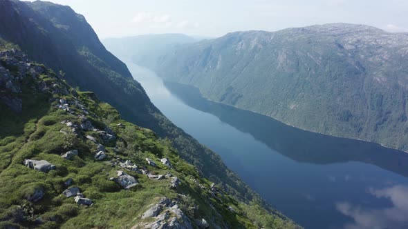 Revealing remote uninhabited Norwegian fjord Veafjorden