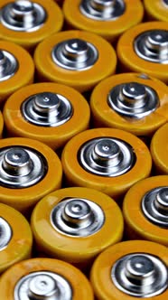 Many Used AA Alkaline Batteries Finger Batteries Ready for Recycling