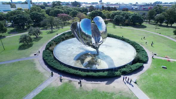 Buenos Aires Argentina. Downtown landscape of tourism landmark city.