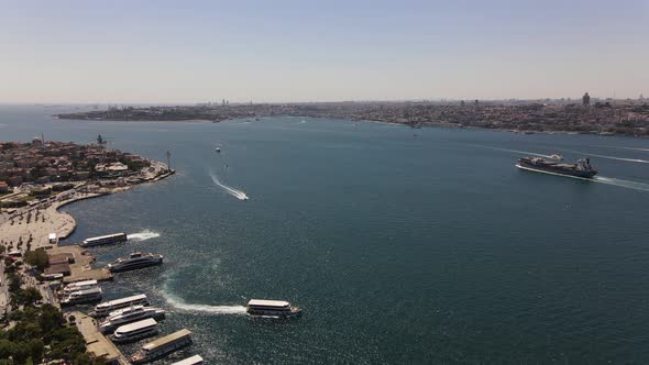 Bosphorus Traffic Istanbul