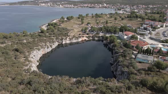 Drone Shots Around Harber Kroatia 15