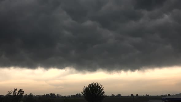 Gloomy Depressing Storm Clouds in the Sky alt