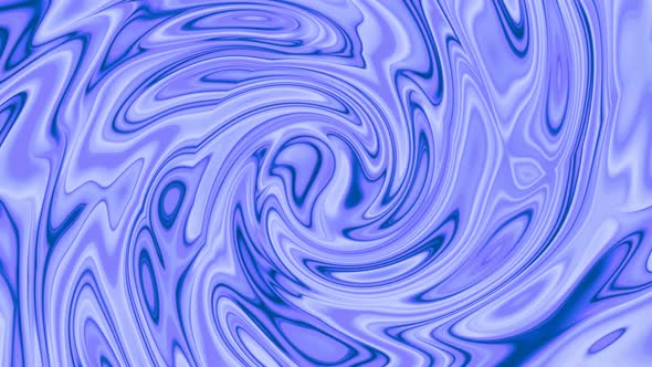 Blue Color Abstract Smooth Twisted Liquid Animated Background