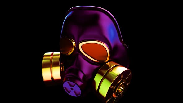 Gas Mask VJ Loop