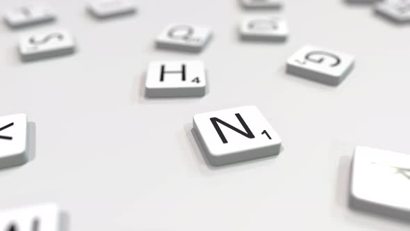 New York NYC City Name Being Made with Letters alt