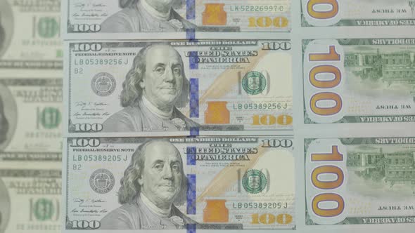 Banknote Of 100 Dollars