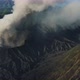 Aerial Shot of Mountain Bromo Active Volcano Crater in East Java Indonesia - VideoHive Item for Sale