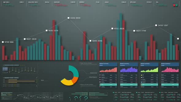 Business Infographic Screen Mockup Presentation 03