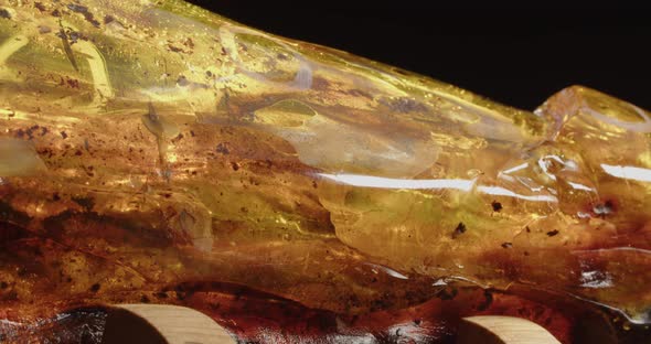Large Piece Of Solar Amber Stones