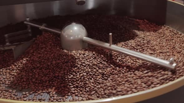 Roasting Coffee Beans In Machine