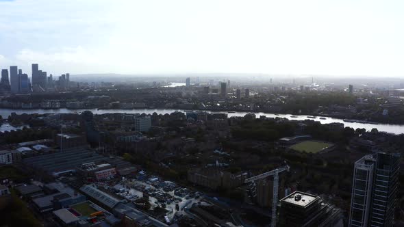 Aerial London View From Above