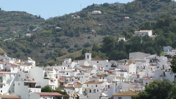 Village with White Houses and Church