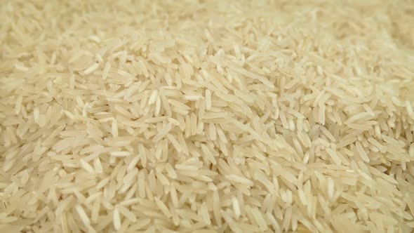 Rice Grains Moving Shot