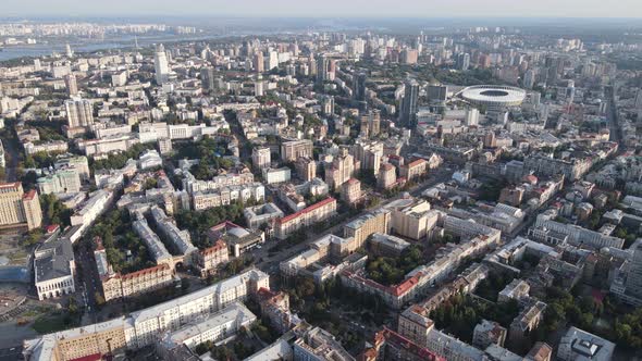 Kyiv - Aerial View of the Capital of Ukraine. Kiev